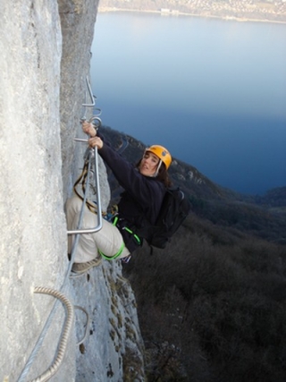  Ruta de vía ferrata cerca de Grenoble 